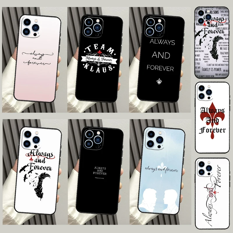 Always and Forever Vampire Diaries Case For Samsung Galaxy S26 Ultra S20 FE S21 S22 S24 S25 Ultra S23 Plus S26 FE Phone Cover