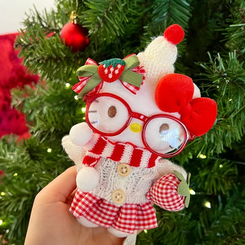 Il portachiavi in peluche HelloKitty del vestito di Capodanno è pieno di borse e ciondoli regalo di Capodanno