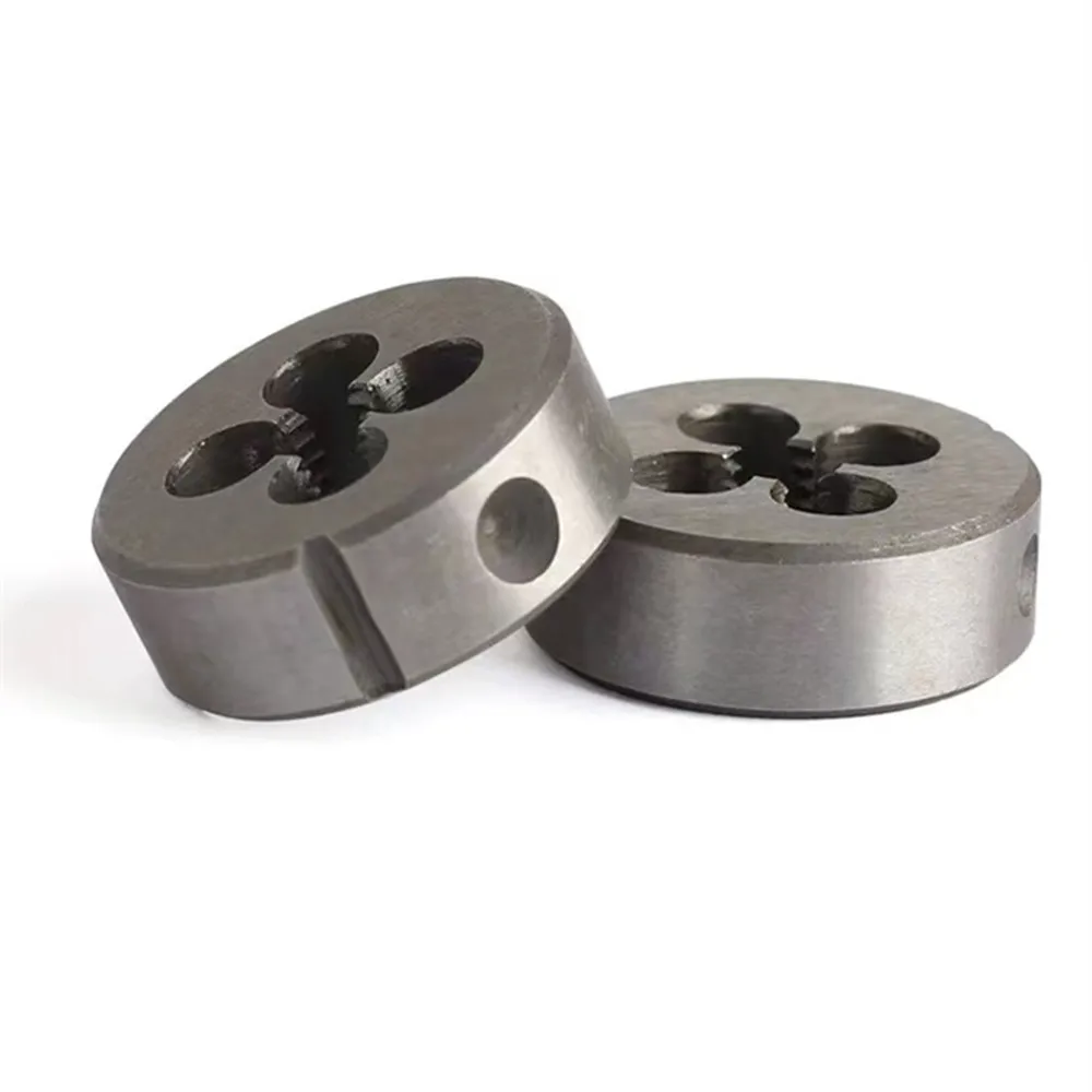 HSS Thread Die Metric Round Dies Cutting Tool Right Hand Alloy Steel M1 M2 M3 M4 M5 M6 M8 M10 M10 M12 M14