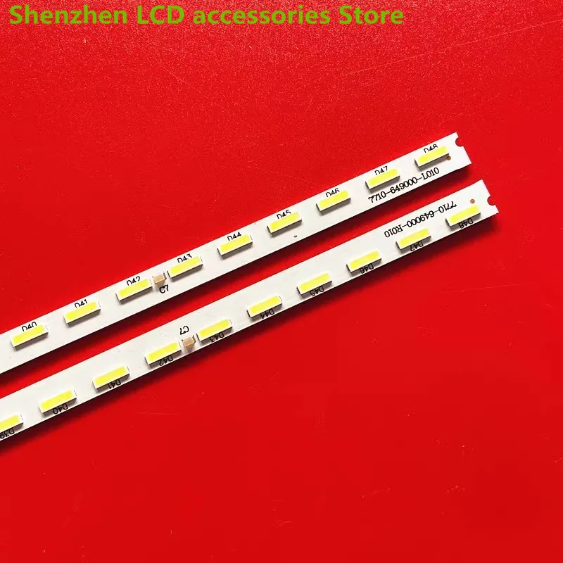 Skyworth 49E710U shineOn 2D01017 Rev. C 7749-649000-L010 용 LED 백라이트 스트립, 54cm 48LED 100%, 신제품