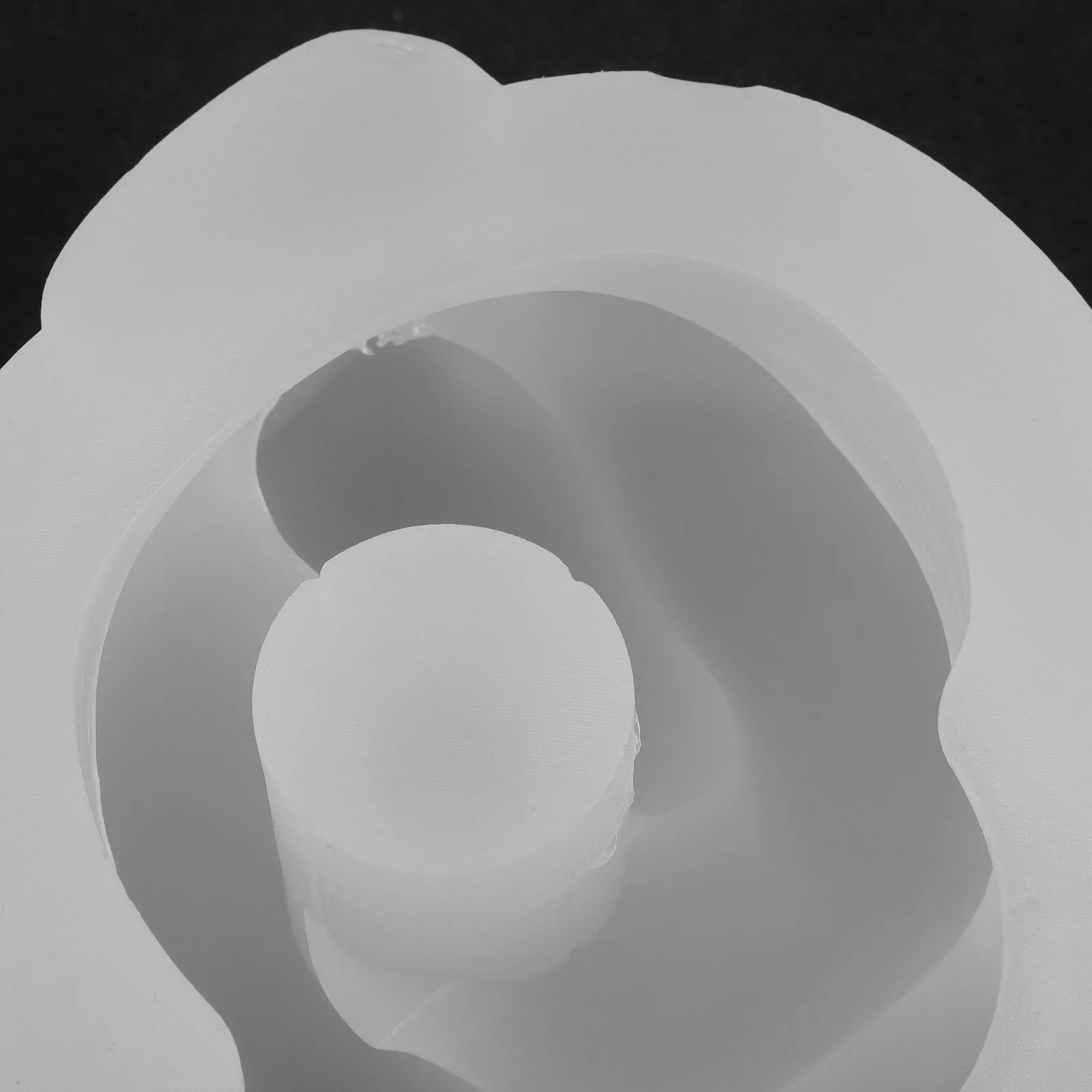 

Silicone Holder Mold Decorative Knot Shape DIY Candlestick Casting Mold Table Decoration Silicone Molds for Holder