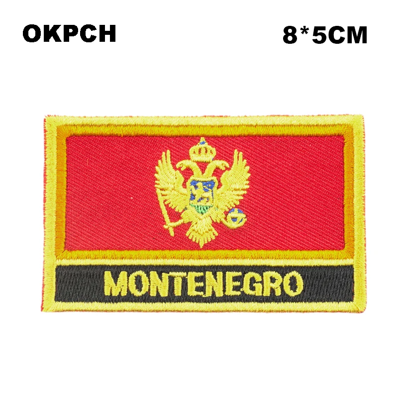 Malaysia Flag Embroidery Patches Iron on Saw on Transfer patches Sewing Applications for Clothes in Home&Garden