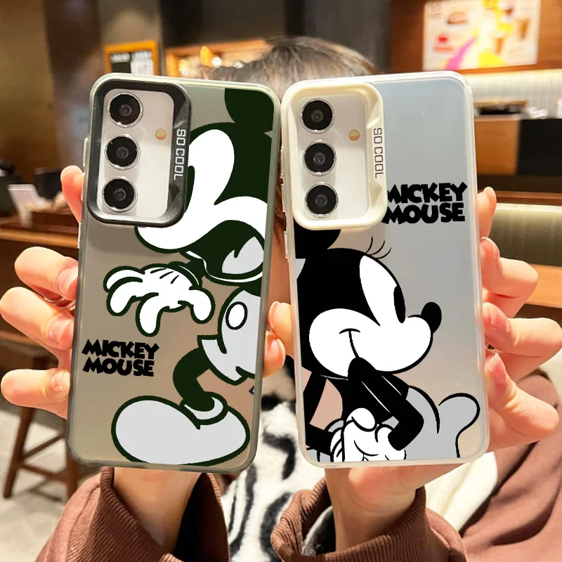 Disney Cute Mickey Mouse For Samsung A 12 13 15 20 21 23 30 31 32 33 34 35 50 51 52 53 55 71 Colorful Phone Case Funda Cover