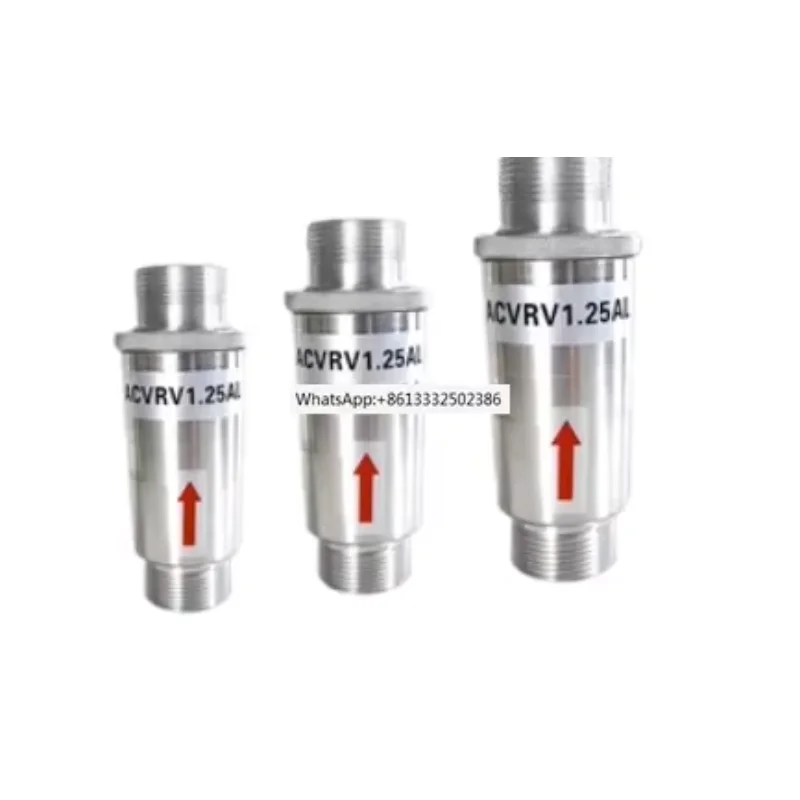 High-pressure Fans Pressure Release Valve Aluminium Alloy RV-01 Vacuum Pump  Air Pump Relief Pressure Valve RV-02