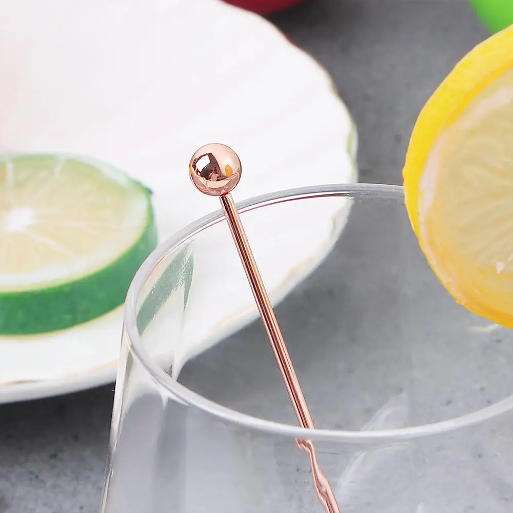 

Reusable For Drinks Kitchen Tools Party Bar Fruit Fork Cocktail Picks Fruit Sticks Toothpicks