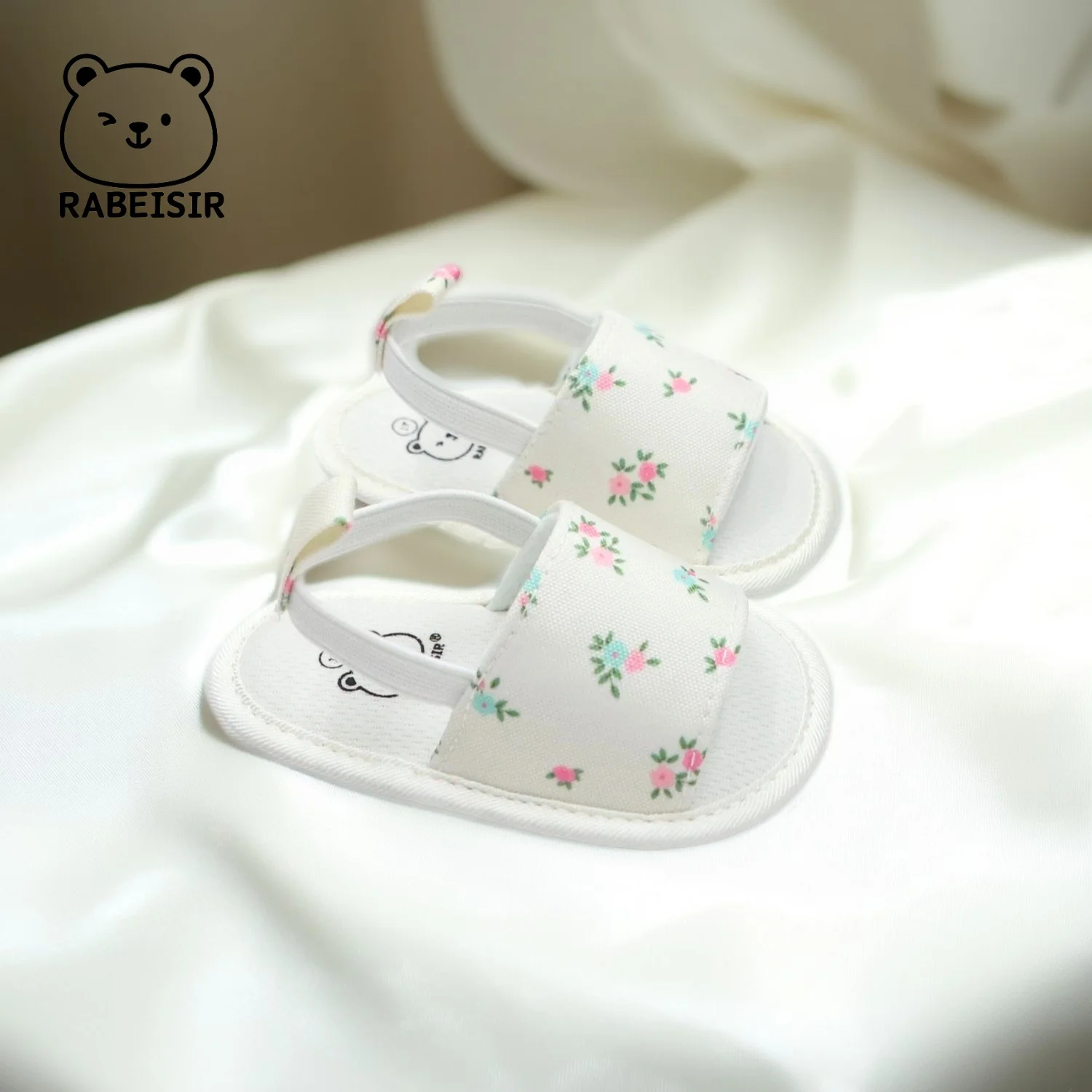 

Baby Girl Toddler Shoes Summer Infant Floral Shoes Pre-Step Shoes 0-18 Months