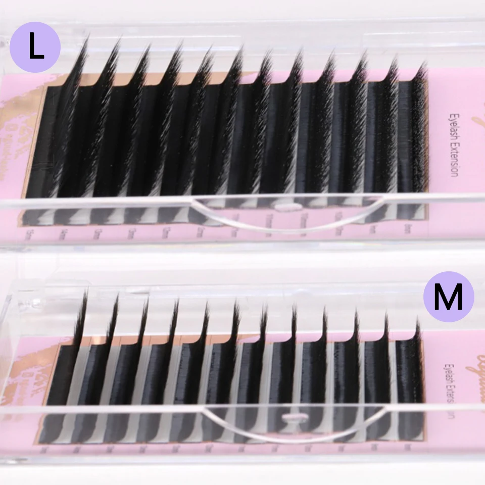 AGUUD Braun YY 2D 3D 4D 5D Wimpern W-Form Make-up Falsche Wimpern D/M/L Krümmung Natürliche Weiche Wimpernverlängerungen 3D Fairy Bloom Lash – Detail 12