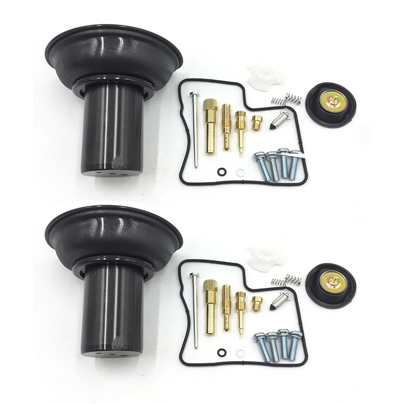 2 Sets carburetor rebuild kit for Honda Steed600 / VT600C / VLX600 Shadow 1988‑1998 (Dual carburetor)