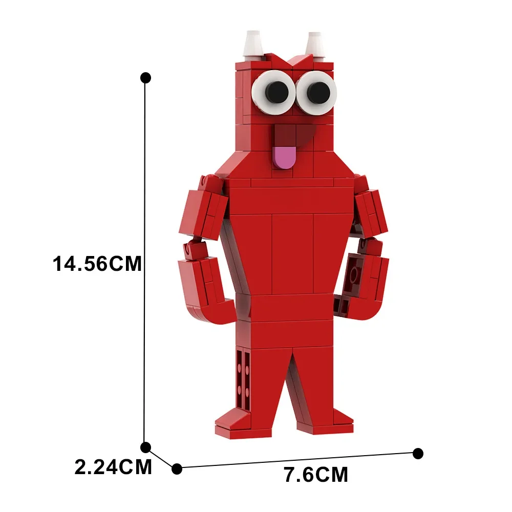 BanBan przedszkole Monster Building klocki Garten z małych bloków budulcowych z małych cząstek prezenty dla dzieci