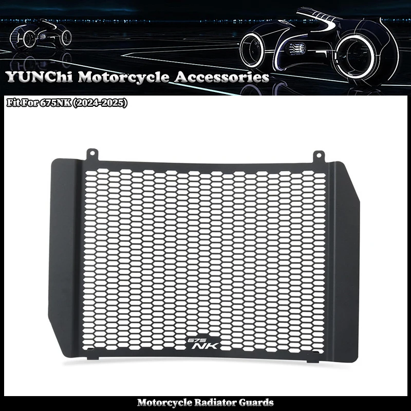 Fit For CFMOTO 675NK 675 NK 2024-2025 675nk Motorcycle CNC Radiator Grille Cover Guard Protector Accessories