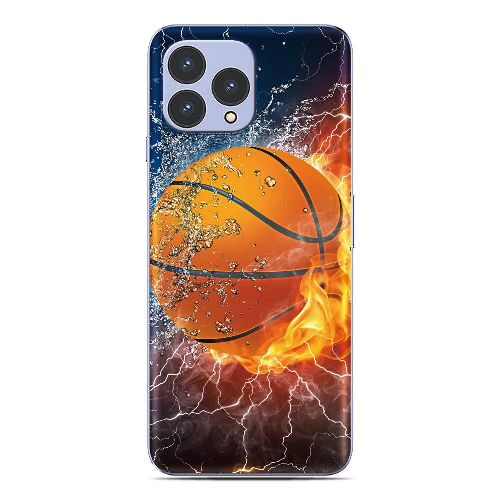 غطاء رياضي لكرة السلة لهاتف آيفون 17 16 15 12 Pro Max Air 16e 13 Mini X XR 7 8 Plus SE 3 2 2020 2022 iPod Touch 7 6 5 جراب هاتف