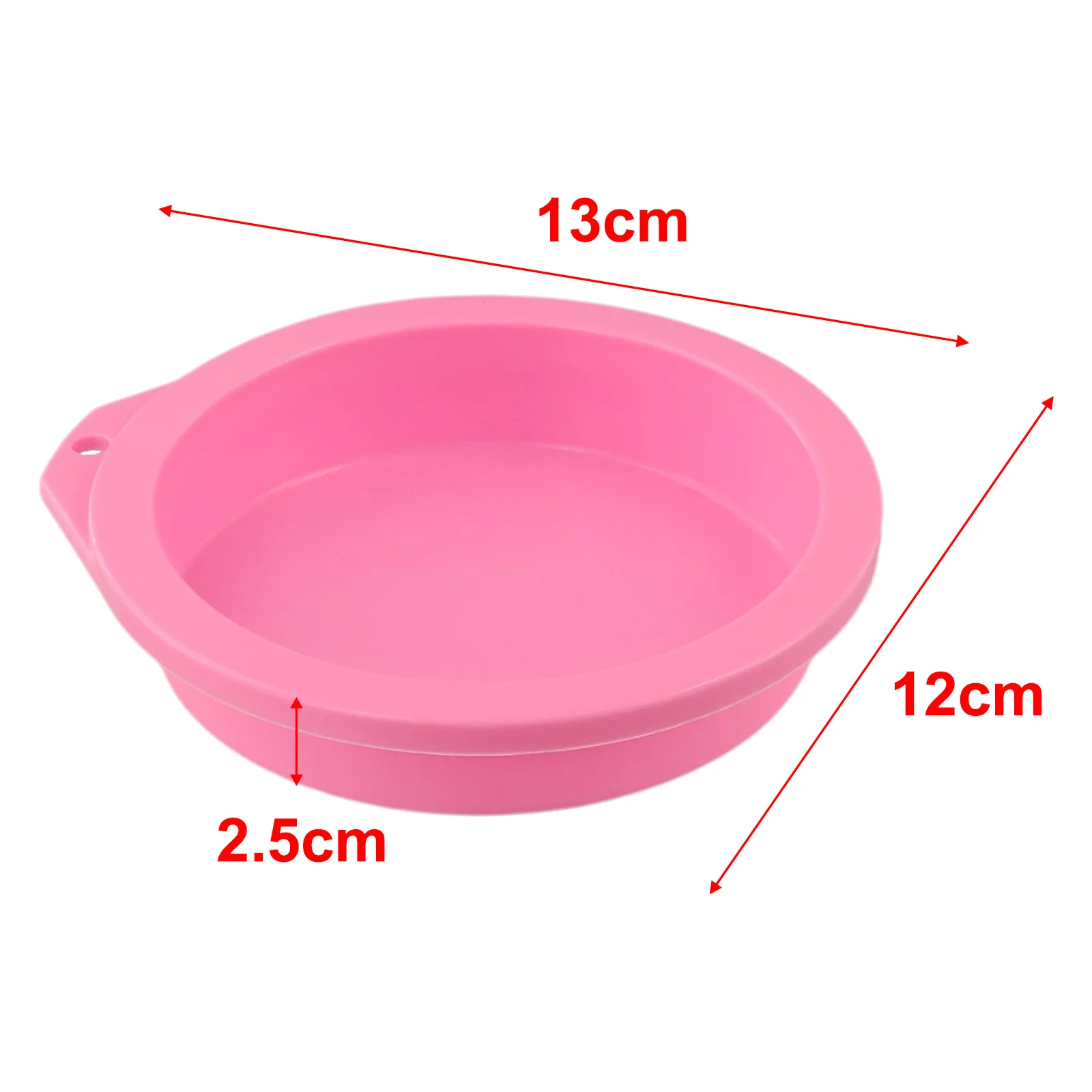 Practical Round Silicone Layer Long-lasting Use Pink Silicone Special DecorationUniversal Thoughtful Design Versatile Use