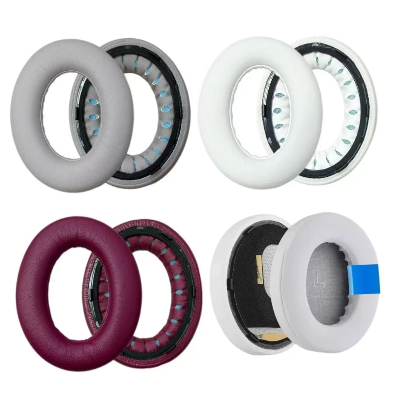 Replacement Ear Pad Cushion For Bose QC Ultra Over-Ear Headphones with Inner Cup Covers and Headband Contact Support