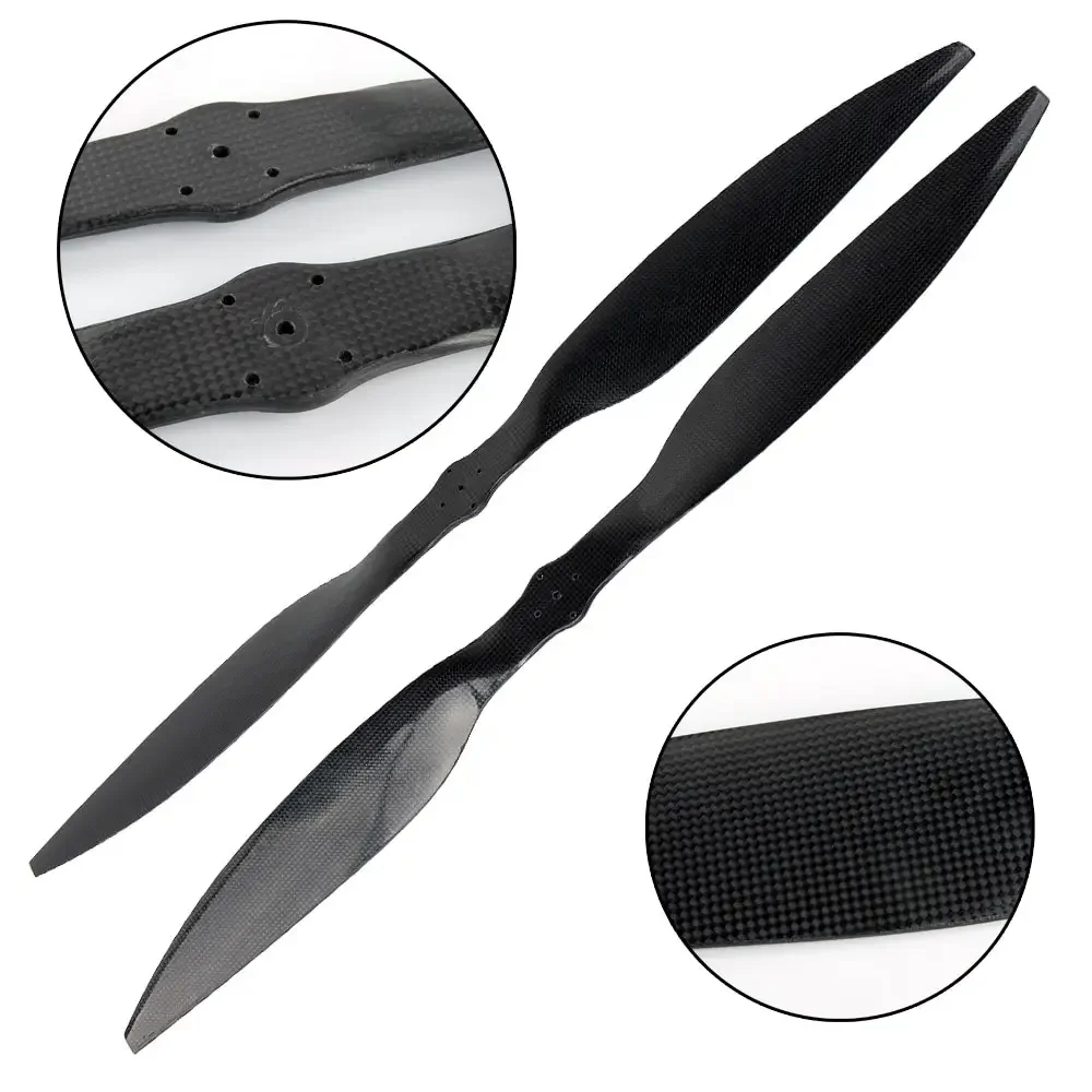 3080 30X8 30inch Real Carbon Fiber Clockwise counter clockwise propeller CW/CCW prop rc multicopter for 8318 9054 9254 motors