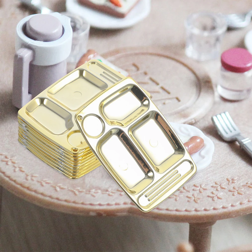 12 قطعة صغيرة للملحقات الصغيرة ملحقات المنزل منزل صغير مشهد المطبخ للأطفال التظاهر اللعب ديكور المطبخ الصغير