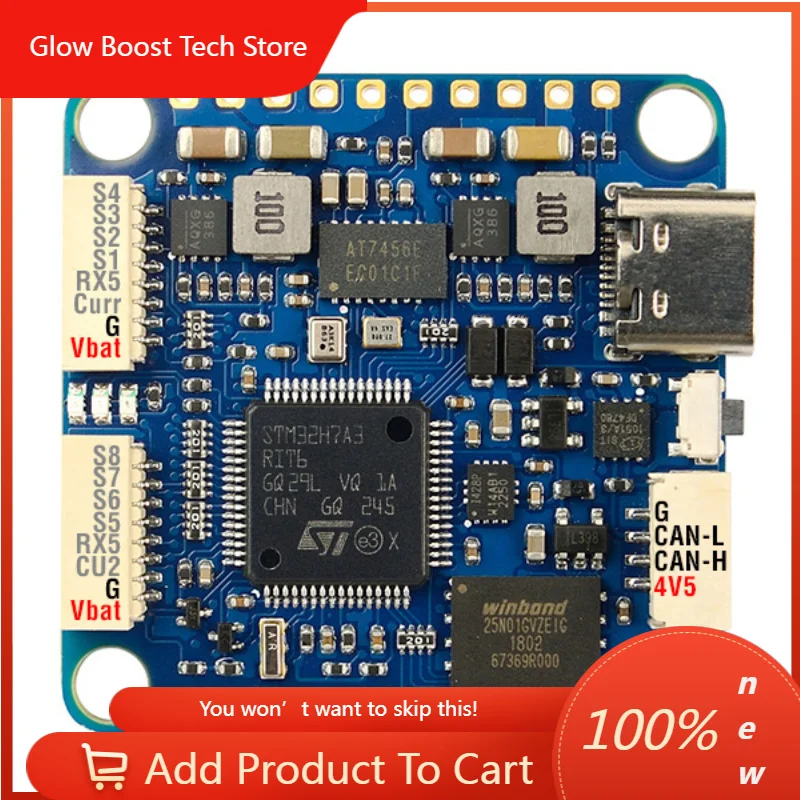 

NYMatek Mateksys Flight Controller H7a3-slim