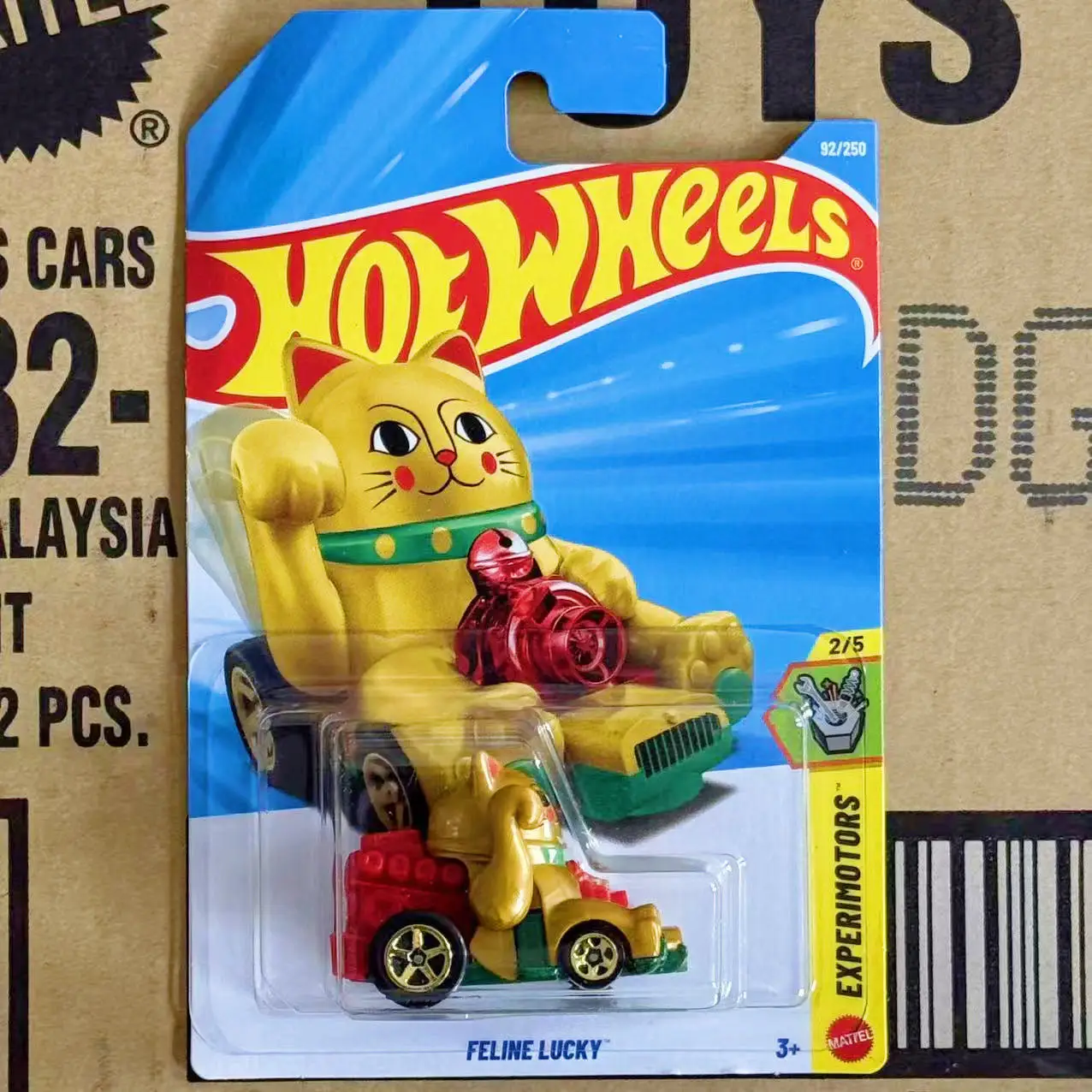 

Hot Wheels Cars Toys For Boys 92 #2026D HOTWHEELS FELINE LUCKY Holiday Gifts For Kids