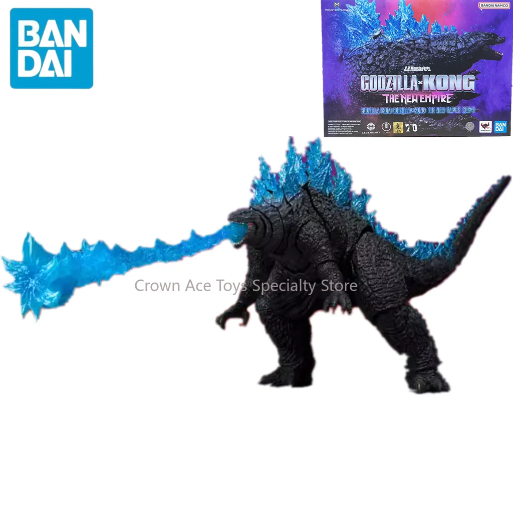 

BANDAI S.H.Monster Godzilla vs Kong The New Empire 2024 Action Manga Figures Trendy Toys Movable Movie Figurine Collection Gifts