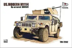 T-MODEL TM7202 1/72 U.S. M1114 UP-ARMORED HMMWV