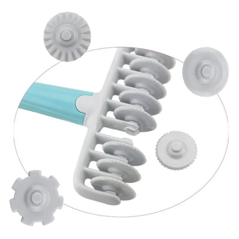 [NEWA64Z!】 Dough Rolling Pin Set-37Pcs-Baking Tools Featuring 4 Gears For Homemade Pasta And Dessert Prep