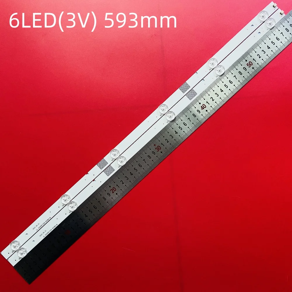 LED Backlight strip 6 lamp for 32'' TV JL.D32061330-003BS-M W LED32N2000 LED32EC350A LED32EC300D H32N2100C H32M2600