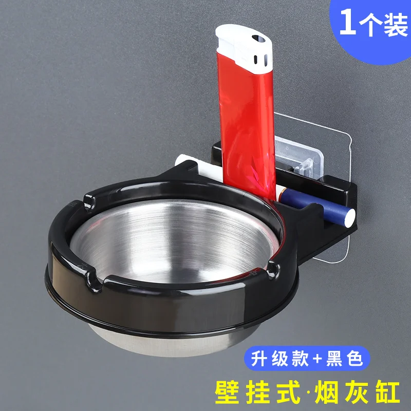 Wall-mounted Shelf, No-punching Toilet Ashtray, Household Department Store