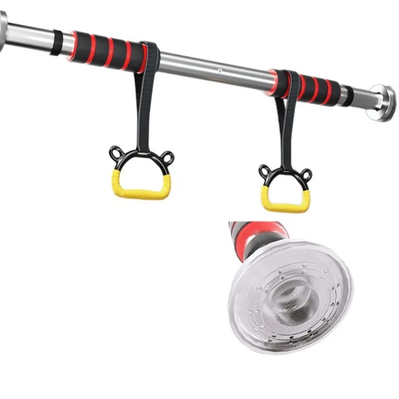 No Drill Adjustable Pull Up Bar Indoor Doorway Horizontal Bar Portable Home Fitness Workout Equipment
