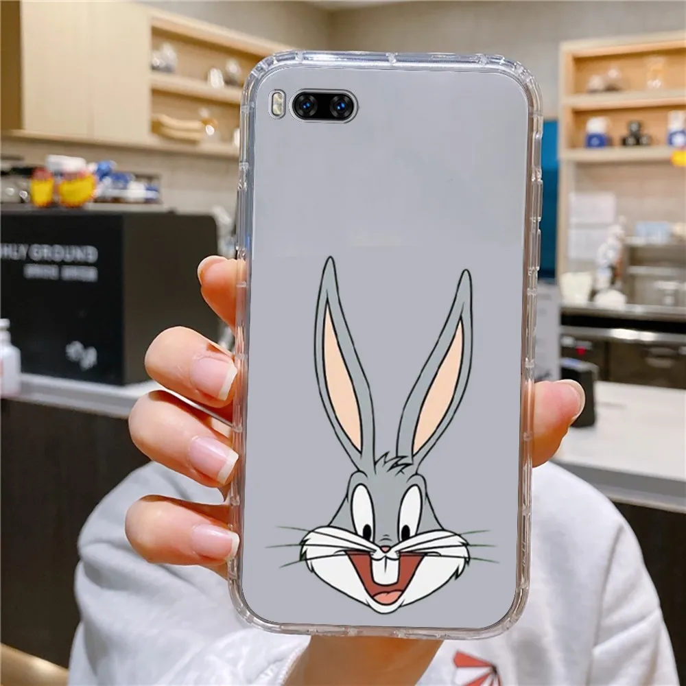 B-bugs B-bunny Cartoon Phone Case For Huawei Mate P10 P20 P30 P40 P50 Smart Z Honor 50 60 70 Pro Lite Transparent Case