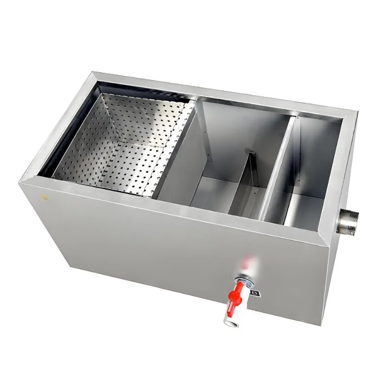 

Automatic grease trap lifting integrated equipment grease trap oil-water separator