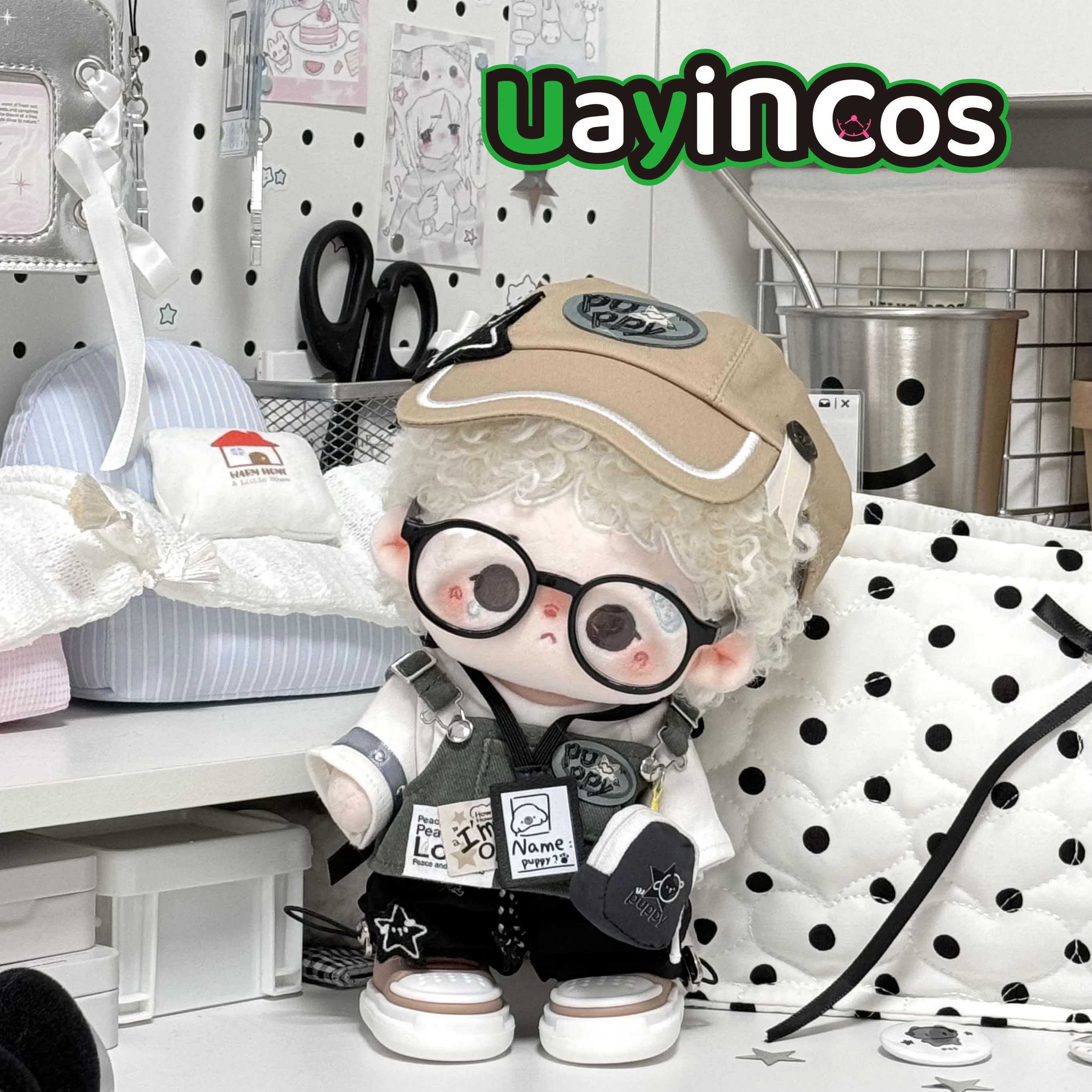 Ropa para muñecas de 20cm, traje informal de moda Street Rock Punk Cool Guy, peluches de peluche, accesorios para muñecas, juguete de Anime para niños