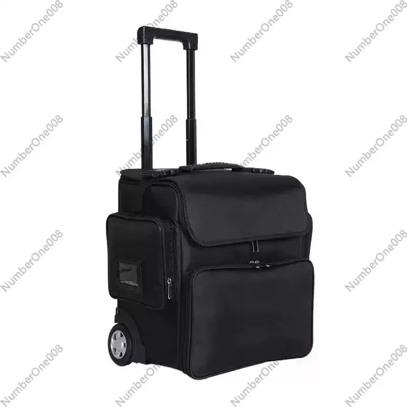 

Hairdressing Carry-On Case Ideal for Traveling Makeup Artists Professional Wheeled Case, High Quality