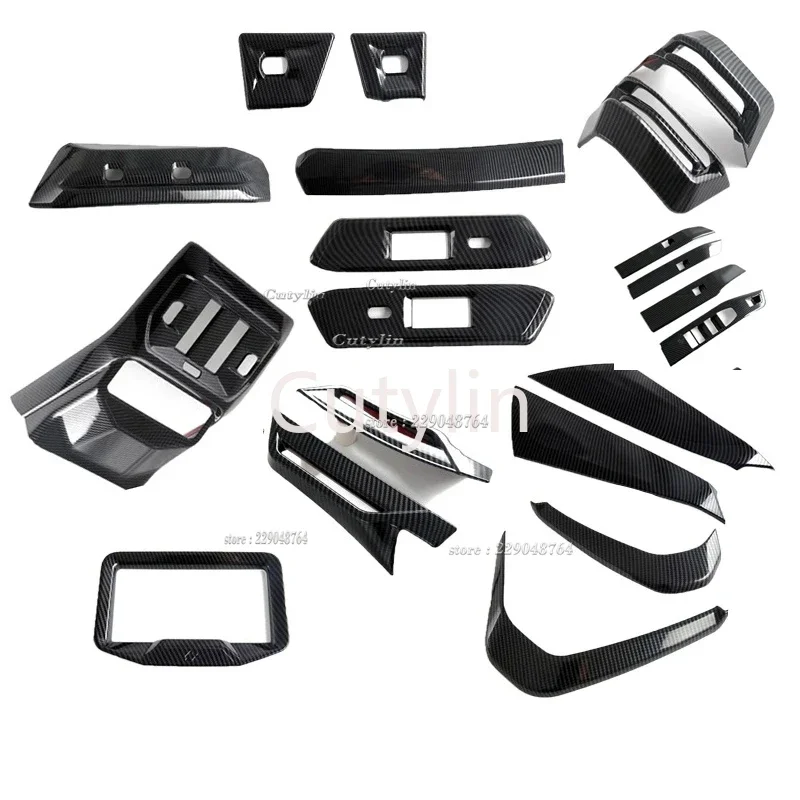 For BMW X3 G45 2024 2025 Interior Accessories Front Rear Air Conditions Outlet Cover Window Rise Switch Gear Shift Panle Cover