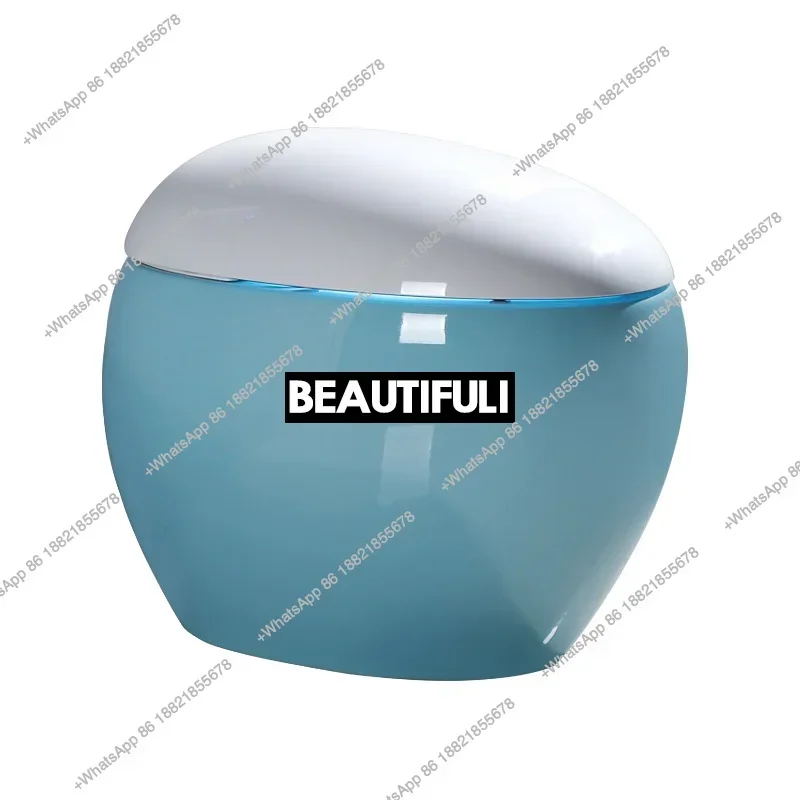 Z136Color creative automatic smart toilet, integrated toilet flushing and drying electric