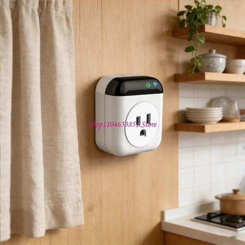 Intelligent Plastic Thermostat Plug Socket For Automatic Energy Savings 
