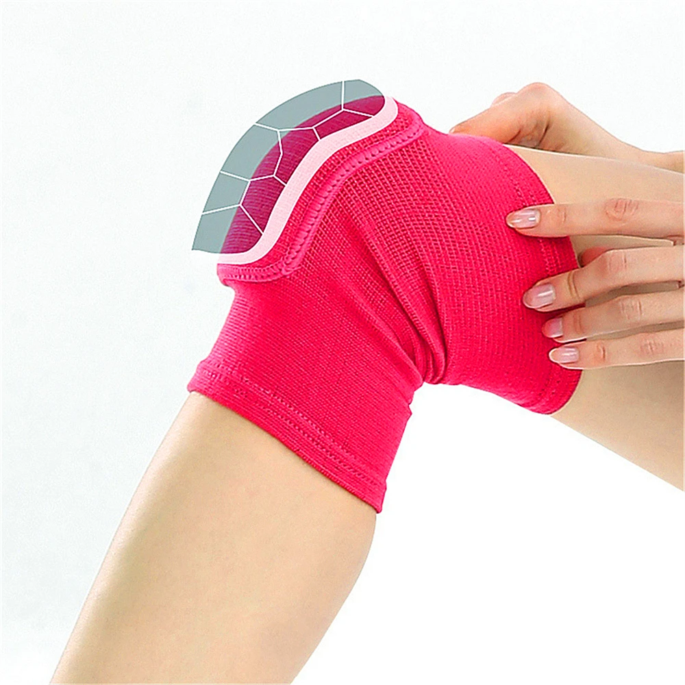 Rodillera deportiva para baile, Protector de rodilla para voleibol, Yoga, rodillera cruzada, calentadores de piernas de invierno, entrenamiento de