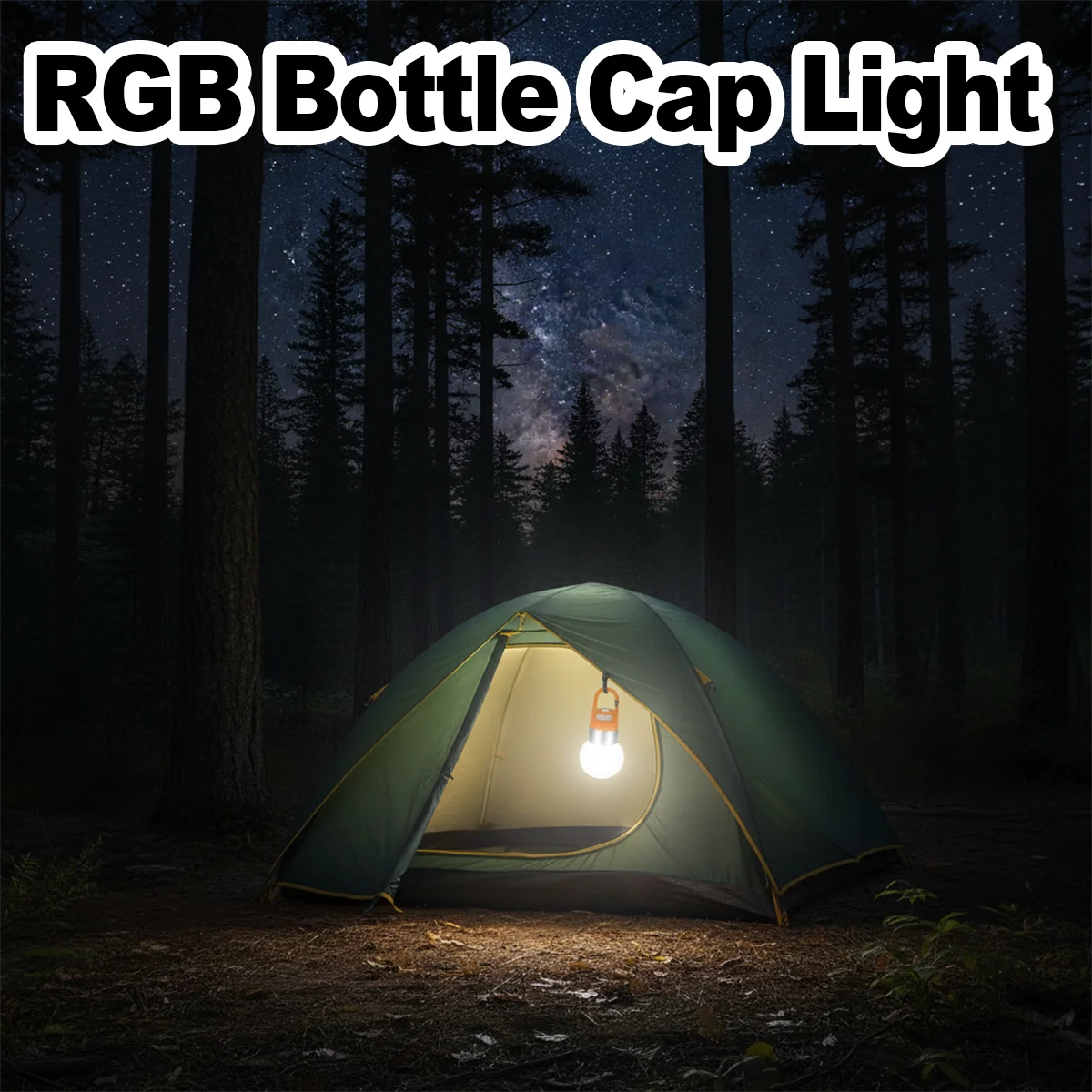 Rechargeable Led Camping Light Tent Lamp Rgb Lights Usb Lantern Mini Outdoor Hanging Waterproof Backpacking Hiking Camp Portable