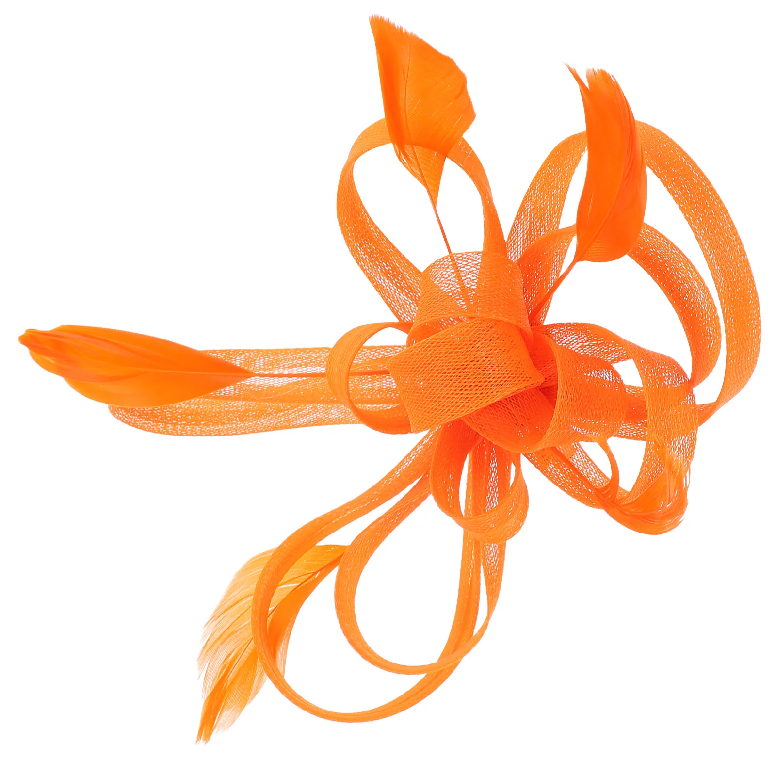 

Mesh Headdress Hair Clip for Wedding Bridal Fascinator Accessories Girls Pin Modeling