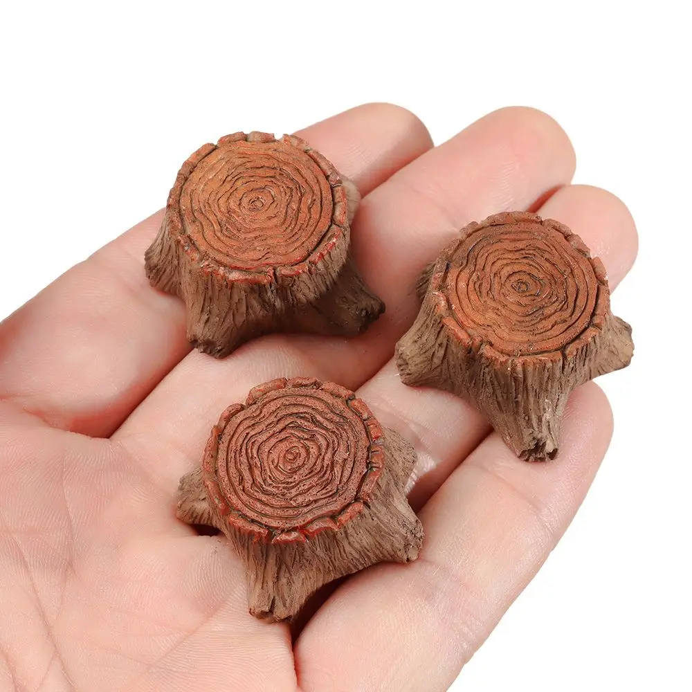 DIY Dollhouse Ornament Succulents Bonsai Park Chair Figurines Miniature Stools Table Micro Landscapes Mini Bench