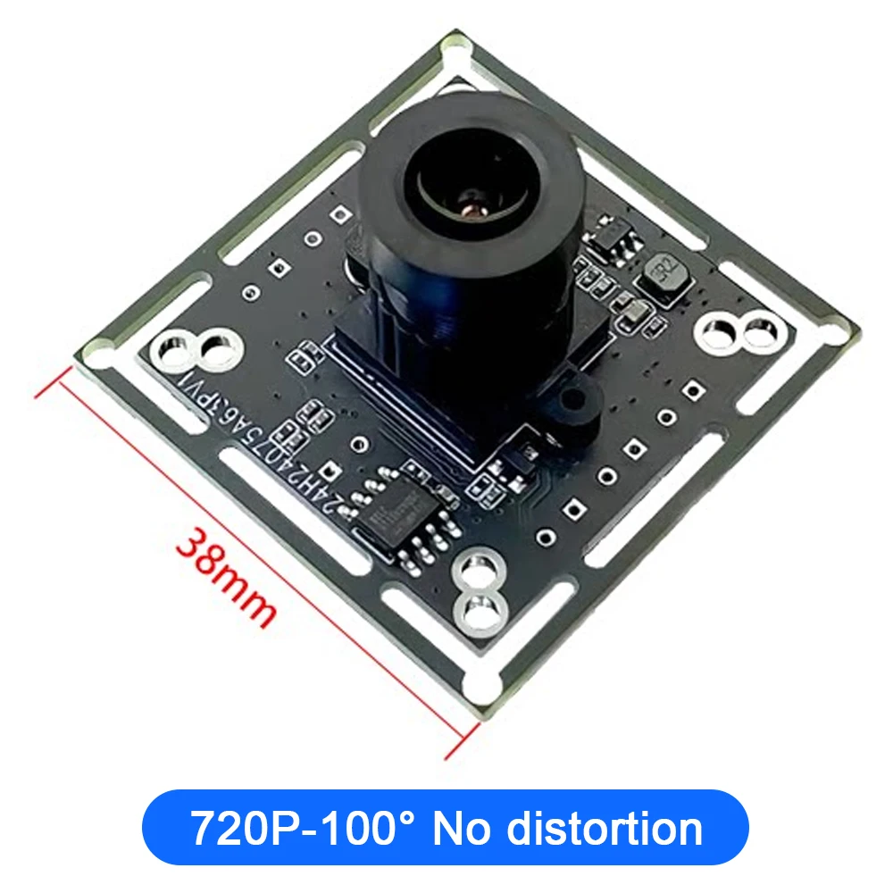 USB Industrial Camera 1080P Single Lens Camera Module No Distortion AI Vision Machine Vision Device Face Recognition Webcam