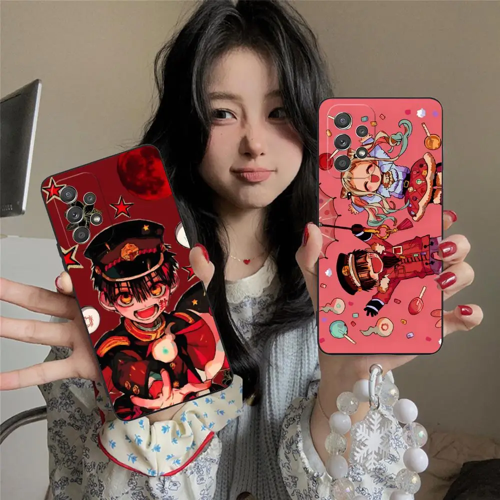 

Jibaku Shounen Hanako kun Phone Case for Samsung Galaxy M55 54 42 35 34 33 32 23 22 15 14 13 12 F55 5G Colour Printing Pretty