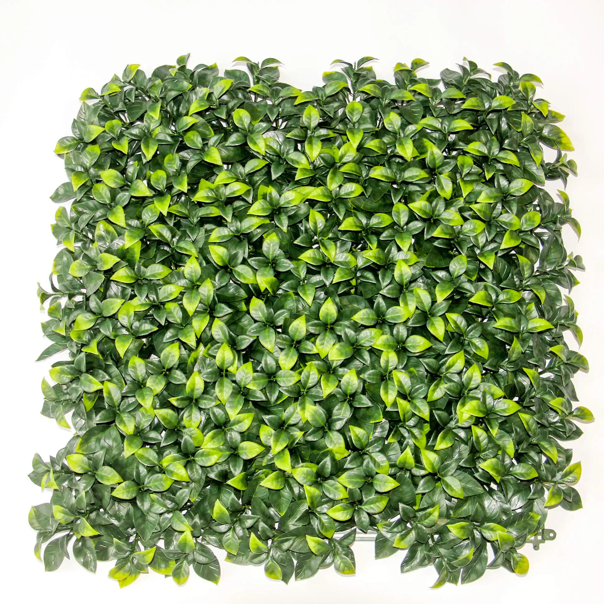 

Green Leaf Hedge Fence Artificial Grass Wall Panel Outdoor Plastic Plant Wall With Durable Artificial Grass Fence