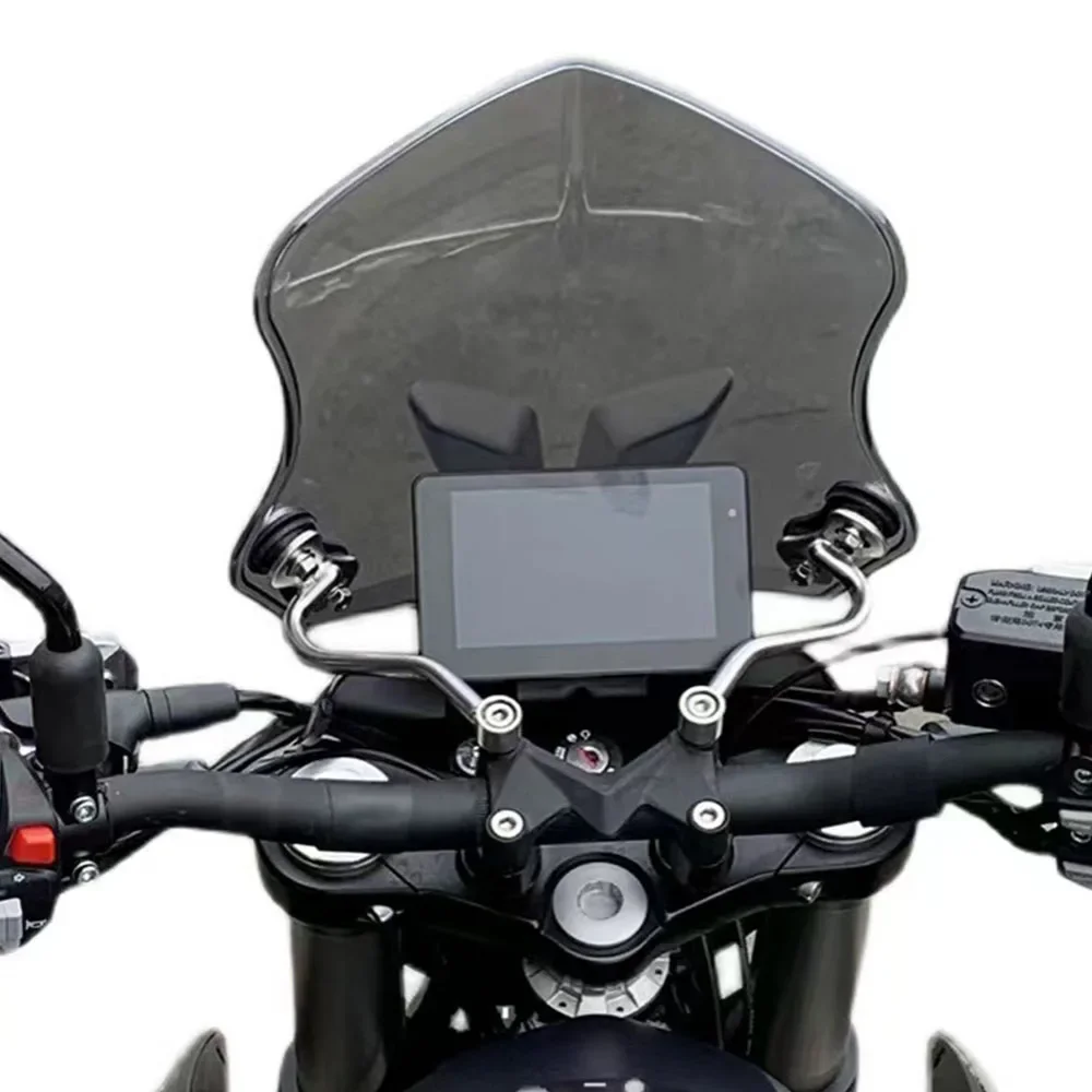 New Fit SRK400 Motorcycle Windshield WindScreen Screen New For QJ Motor 400SRK SRK 400 Retro Windshield