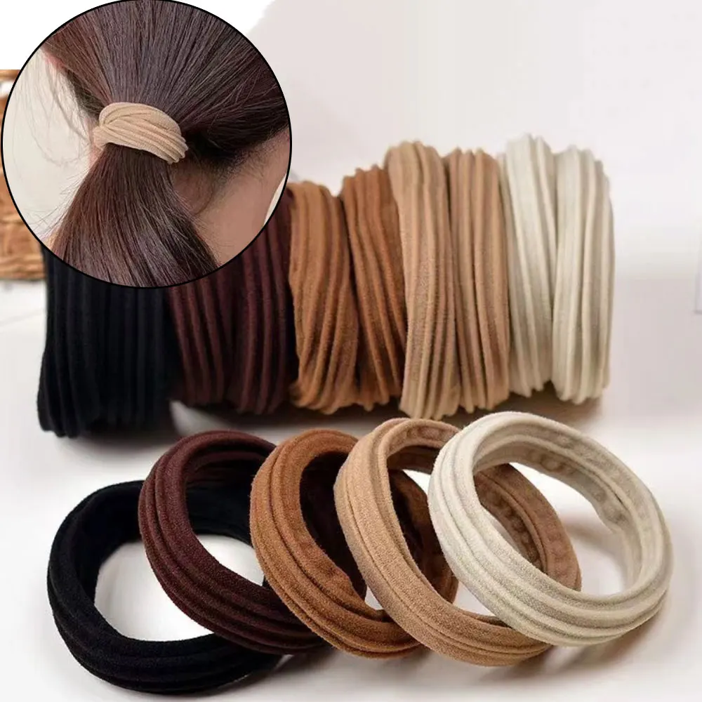 

20PCS High Elasticity and Durable Headband for Women Without Damaging Headwear Hair Ties Ponytail Holder Scrunchies Accessorie