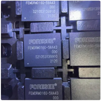 (1-2pcs)100% original New FEMDRM016G-58A43 16G BGA Chipset