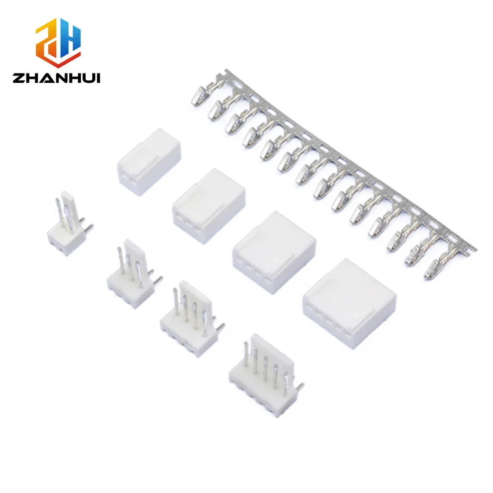 KF2510 2.54mm Pitch Wire to Board Connector Kit 2-10P Straight & Right Angle Pin Header Male Plug Female Housing & Terminals Set
