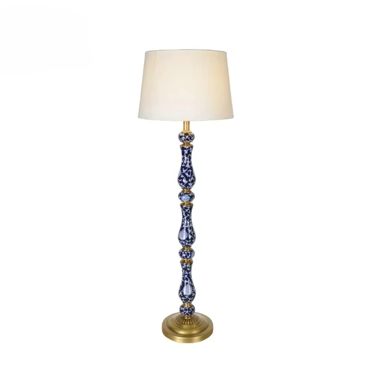 

Floor lamp floor lighting copper ceramic floor lamp living room
