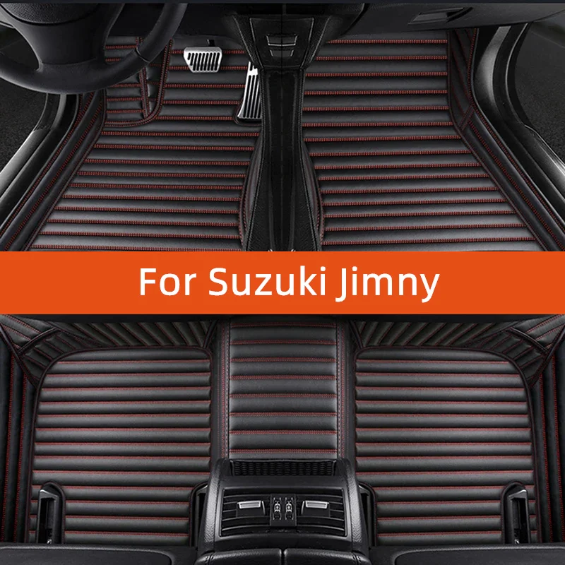 

Custom Leather Car Floor Mat For Suzuki Jimny 2020 2021 2022 2023 2024 2025 2026 2027 Car Mat Interior Accessories