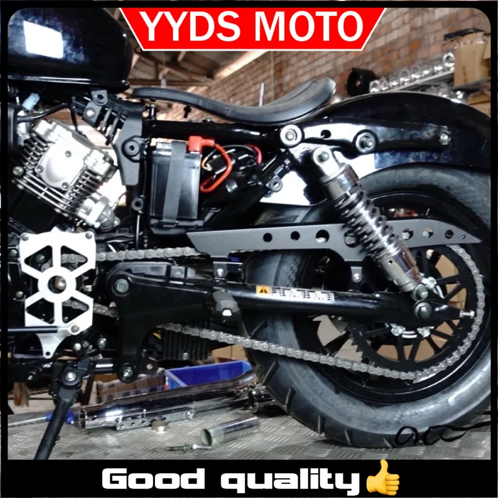 For HYOSUNG GV300s gv300s gvs300 motorcycle aluminum alloy chain cover large tooth plate cover gear protection cover