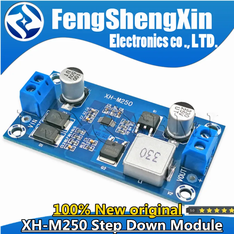 XH-M250 Step Down Module DC-DC 12V 6A 72W High Power Power Supply Regulator Module Adjustable Voltage Regulator Converter Board