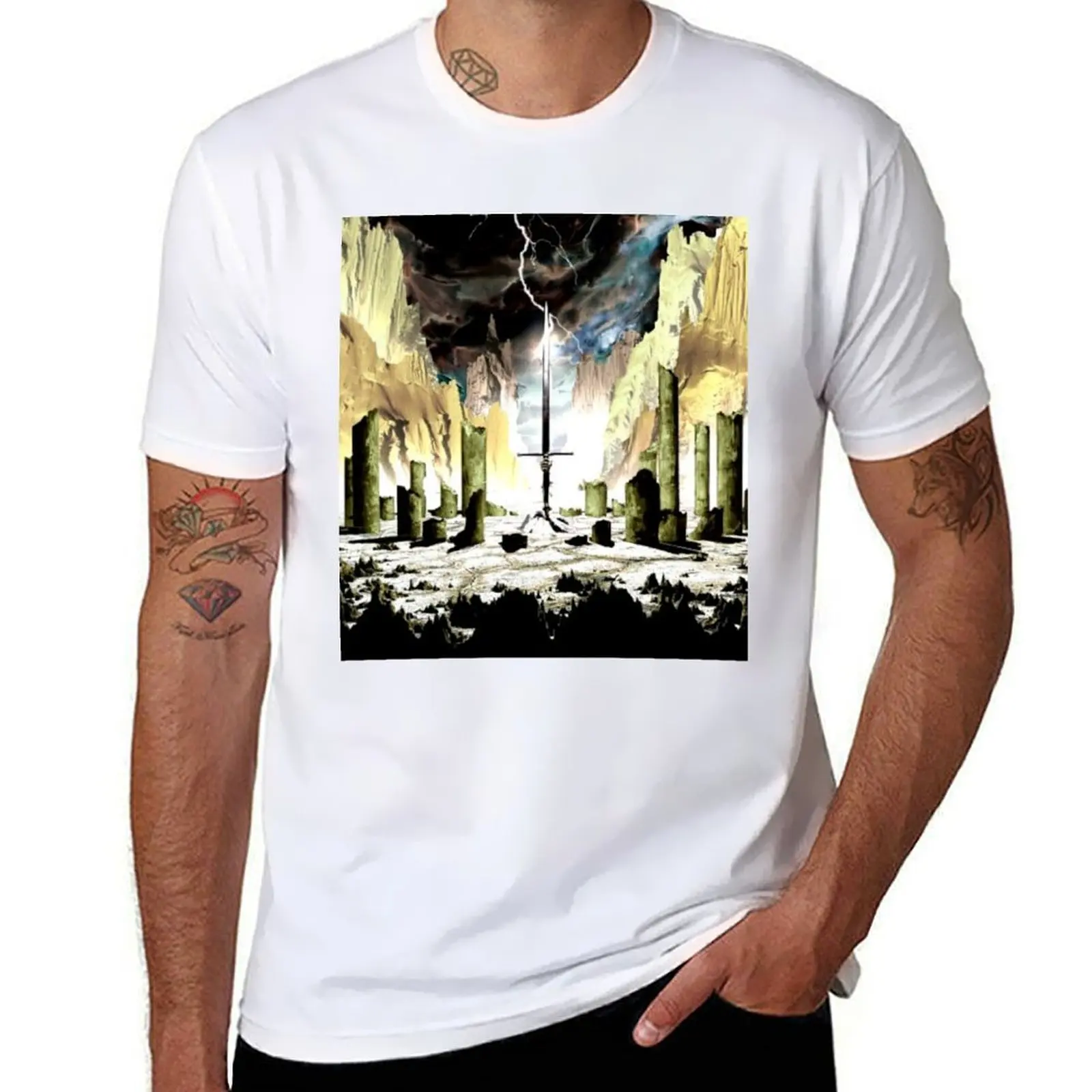 

GODS OF THE EARTH T-Shirt Trendy Pattern T-Shirt for Men